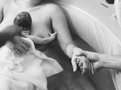 Natural birth at PMBcare birth center Johannesburg with midwife support